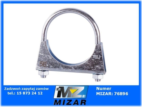 Obejma tłumika MTZ 80mm 2451205130-67266