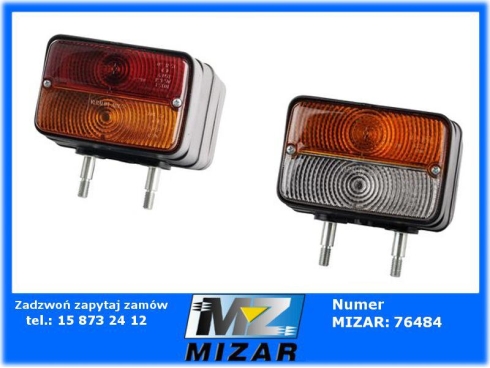 Lampa zespolona przód tył L/P Case Massey Ferguson 3531529M91-67231