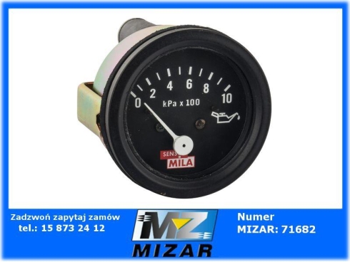 Wskaźnik ciśnienia oleju mechaniczny C-385 80350931 Sensor Mila-67418