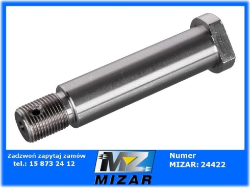 Sworzeń dyszla przyczepy D-47 7035080011 fi 29,5mm M24x2-67573