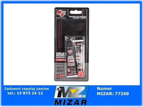 Mieszanka do spawania na zimno 4 minuty 56g-67504