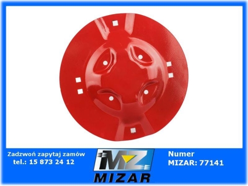 Tarcza tnąca Kverneland Taarup 55653400 55653300-67619