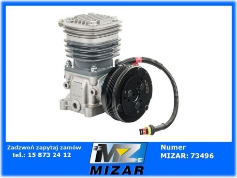 Sprężarka uniwersalna Filkar 4PK ze sprzęgłem elektromagnetycznym 01573011-67953