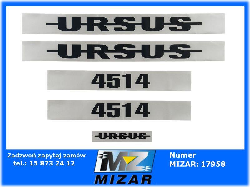 NAKLEJKI URSUS 4514 KPL. NAK 4514