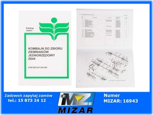 KATALOG KOMBAJN ZIEMNIACZANY Z644 ANNA-68060