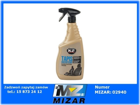 Płyn do czyszczenia tapicerki aktywna piana 750ml K2 TAPIS-68016