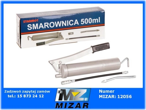 Smarownica ręczna z wężykiem i rurką 500ml -68043