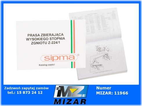 KATALOG PRASY KOSTKUJĄCEJ SIPMA Z-224-68042