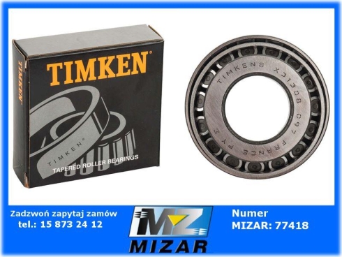 Łożysko stożkowe 40x90x25,25mm Timken-68147