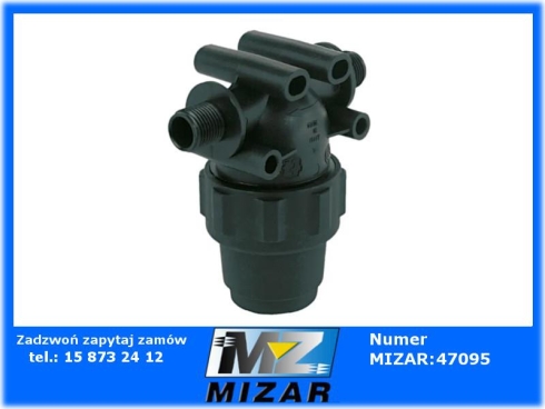 Filtr ciśnieniowy sekcyjny 80l/min 1/2" BSP 20 bar-68174