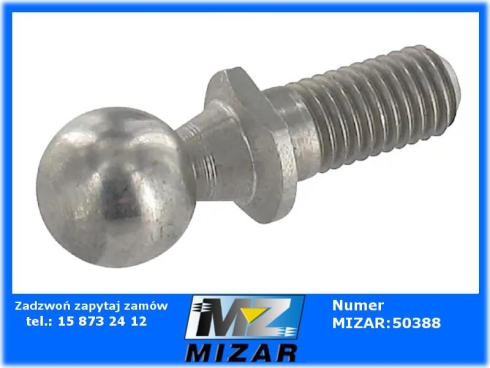 Przegub kulowy M16x45,5mm Amazone 1627100-68202