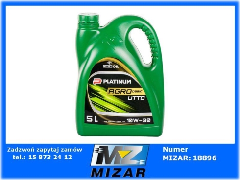 AGRO UTTO 5l 10W30 GL-4 HYDARAULICZNO-PRZEKŁADNIOWY Orlen-68324