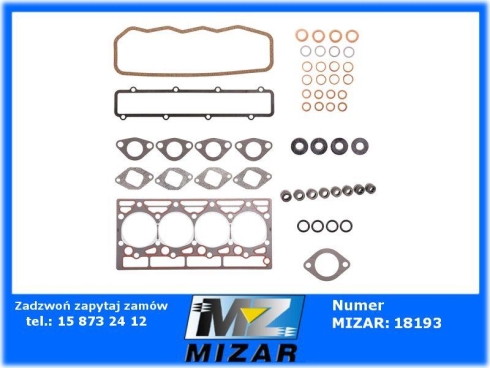 ZESTAW USZCZELEK GŁOWICY CASE IHC 4CYL. 3136799R97 1967014C1-68321