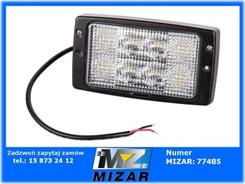 Lampa robocza 8 LED 40W 3200LM Fendt Massey Ferguson światło rozproszone-68543