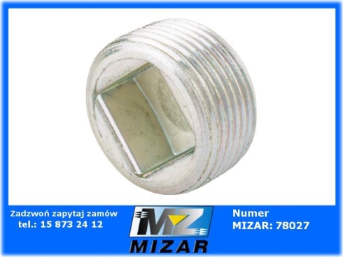 Korek M24x1,5 korpus osi Zetor Carraro 930120-68927