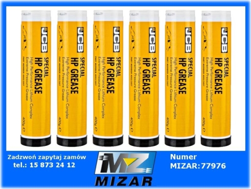 Smar JCB Special HP Grease kartusz 400g kpl. 6szt.-68968