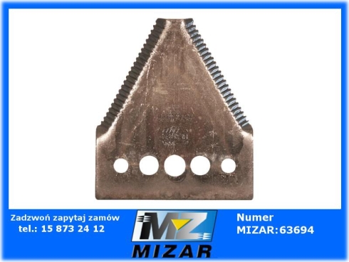 Nóż tnący 4mm Herder 95720039-69127