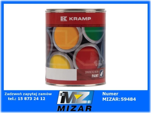 Lakier do maszyn Landini niebieski 1l Kramp-69271