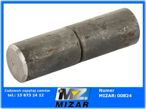 Zawias toczony 20x70mm do bramy drzwi-69332