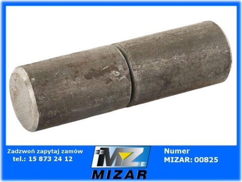 Zawias toczony 26x80mm do bramy drzwi-69333