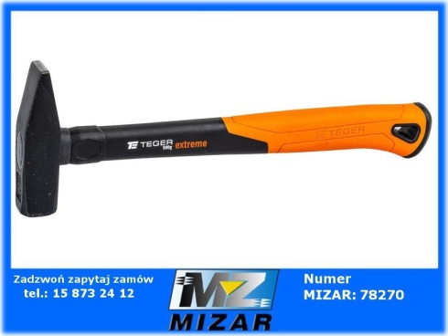 Młotek ślusarski FIBERGLASS 500g TEGER EXTREME-69774