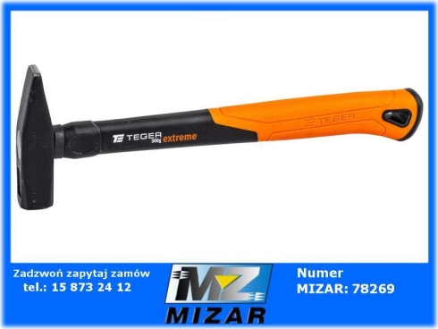 Młotek ślusarski FIBERGLASS 300g TEGER EXTREME-69773