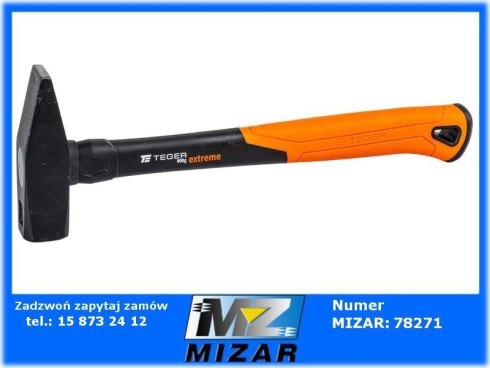 Młotek ślusarski FIBERGLASS 800g TEGER EXTREME-69775