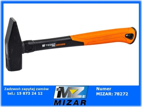 Młotek ślusarski FIBERGLASS 1000g TEGER EXTREME-69776