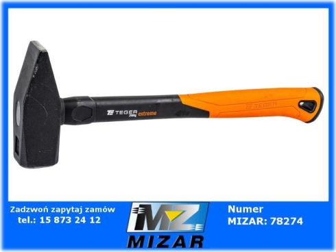 Młotek ślusarski FIBERGLASS 2000g TEGER EXTREME-69778