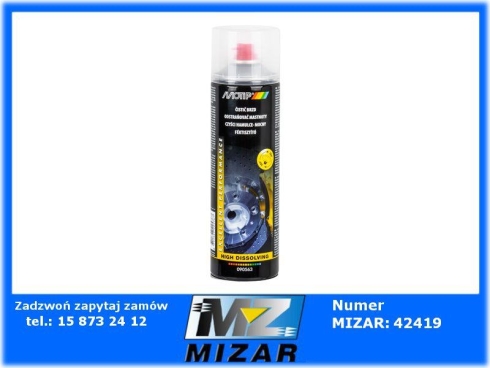 Zmywacz do czyszczenia hamulcy 500ml spray MOTiP-70149