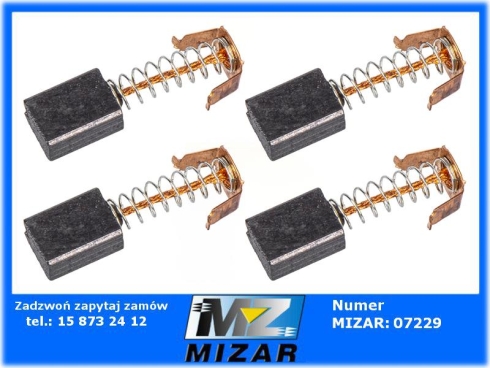 Szczotki węglowe do szlifierki 125mm 5x8x10mm 4szt.-70488