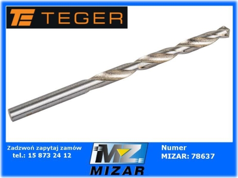 Wiertło do metalu 4,9mm HSS DIN 388 Teger-70449