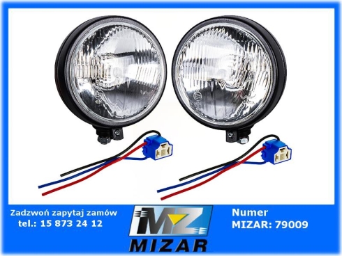 Lampy przednie reflektory z żarówkami H4 MTZ F305 2szt.-70486