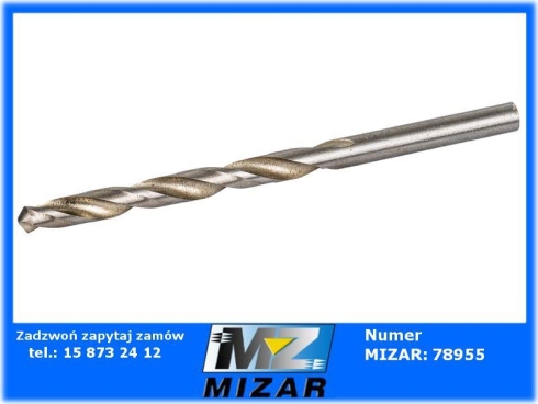 Wiertło do metalu 5mm HSS DIN 338 Teger-70587