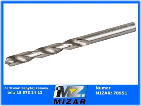 Wiertło do metalu 8,5mm HSS DIN 338 Teger-70582