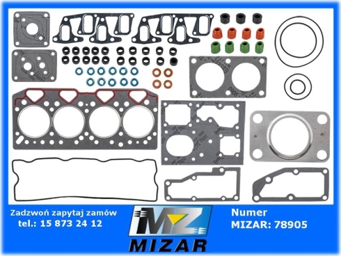 Uszczelki silnika górne Massey Ferguson Landini McCormick 4224635M91 zestaw-70680