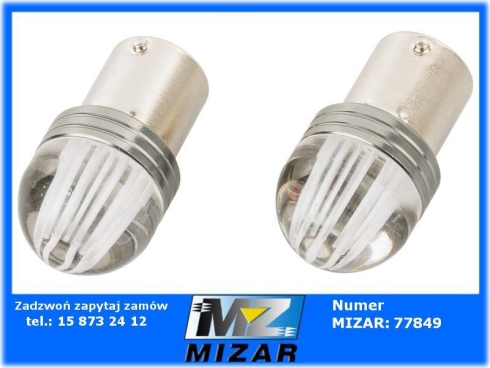 Żarówka Led BA15S P21W 12V 9SMD 2szt.-70690