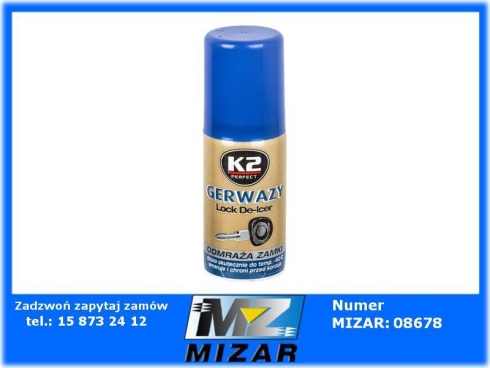 Odmrażacz do zamków 50ml Gerwazy K2-70904