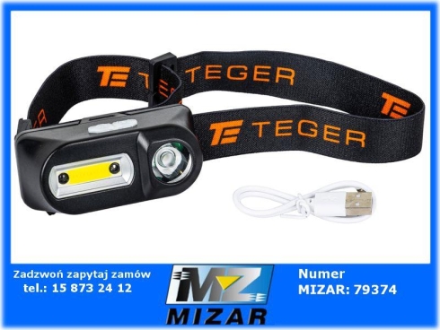 Czołówka LED z czujnikiem ruchu Teger 200lm-71253