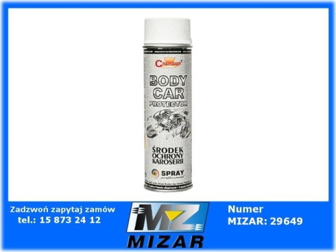 Baranek biały spray 500ml środek ochrony karoserii-71452