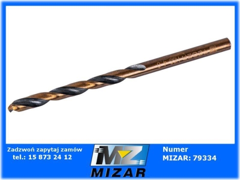 Wiertło do metalu 4mm HSS PRO cylindryczne TEGER-71547