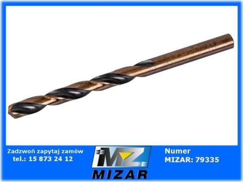 Wiertło do metalu 6mm HSS PRO cylindryczne TEGER-71548