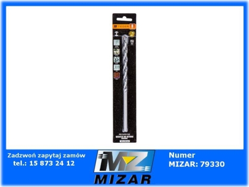 Wiertło do betonu 8x200mm udarowe DIN 8039 Teger PRO SUPER BAS-71685