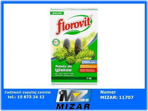 Nawóz do iglaków 1kg Florovit-71700