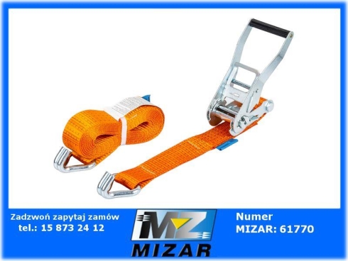 Pas transportowy 4m 5t 50mm z napinaczem-71878