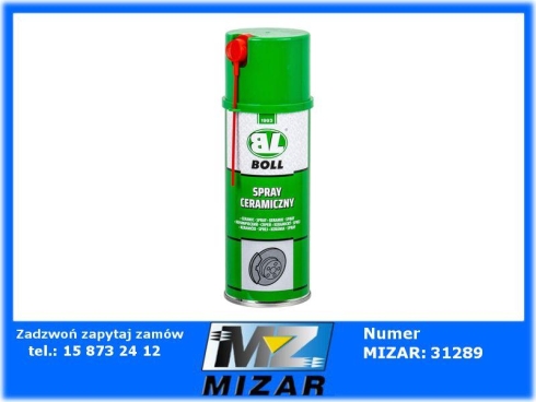 Smar ceramiczny spray 400ml Boll-71983