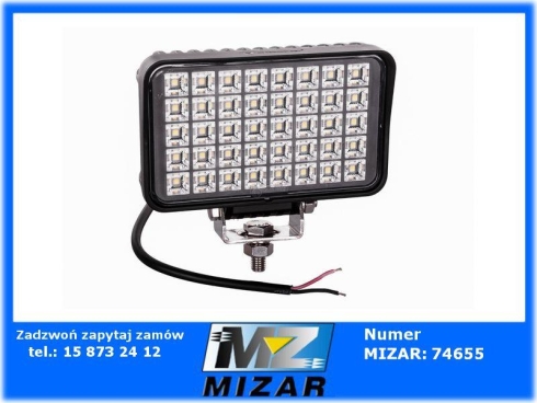 Lampa robocza LED do ciągnika 12V 40W 3200 lumenów DIODY OSRAM-72031