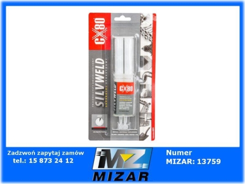 Żywica epoksydowa SILVWELD klej 24ml CX-80-72156