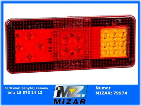 Lampa tylna zespolona LED prawa lewa MTZ 73033716-72257