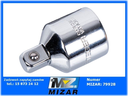 Adapter redukcja do grzechotki z 3/4" na 1/2" stal CrV DIN 3123  Teger-72351